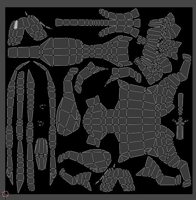 Beagle - Low Poly Dog Low-poly 3D model_8