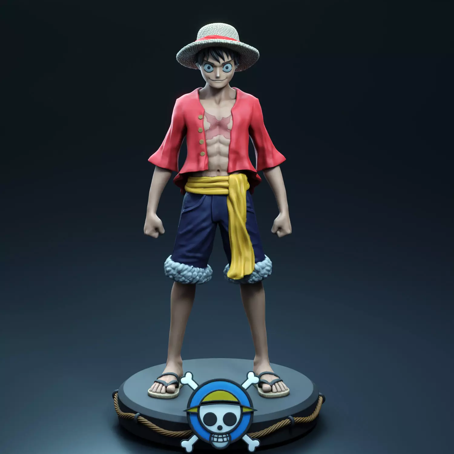 Luffy - One Piece  3D print model_0
