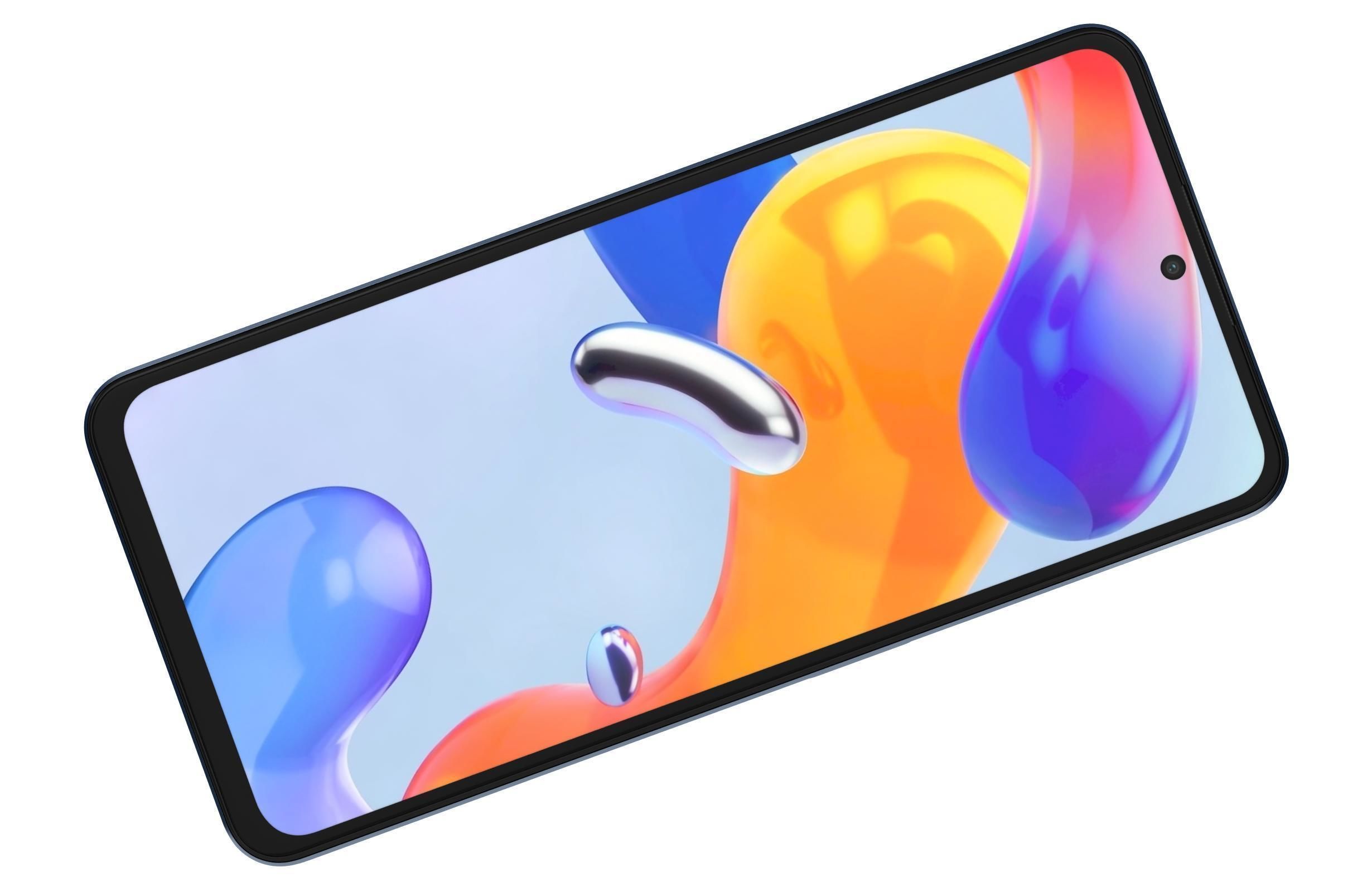 Xiaomi Redmi Note 11 Pro 5G Atlantic Blue 3D model_10