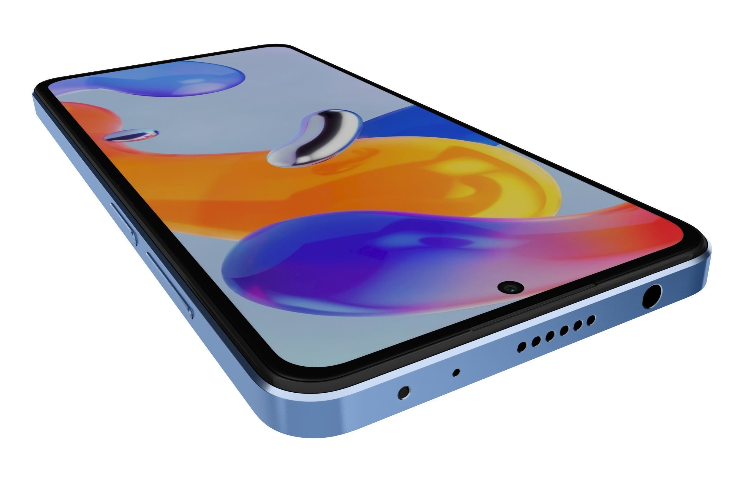 Xiaomi Redmi Note 11 Pro 5G Atlantic Blue 3D model_13