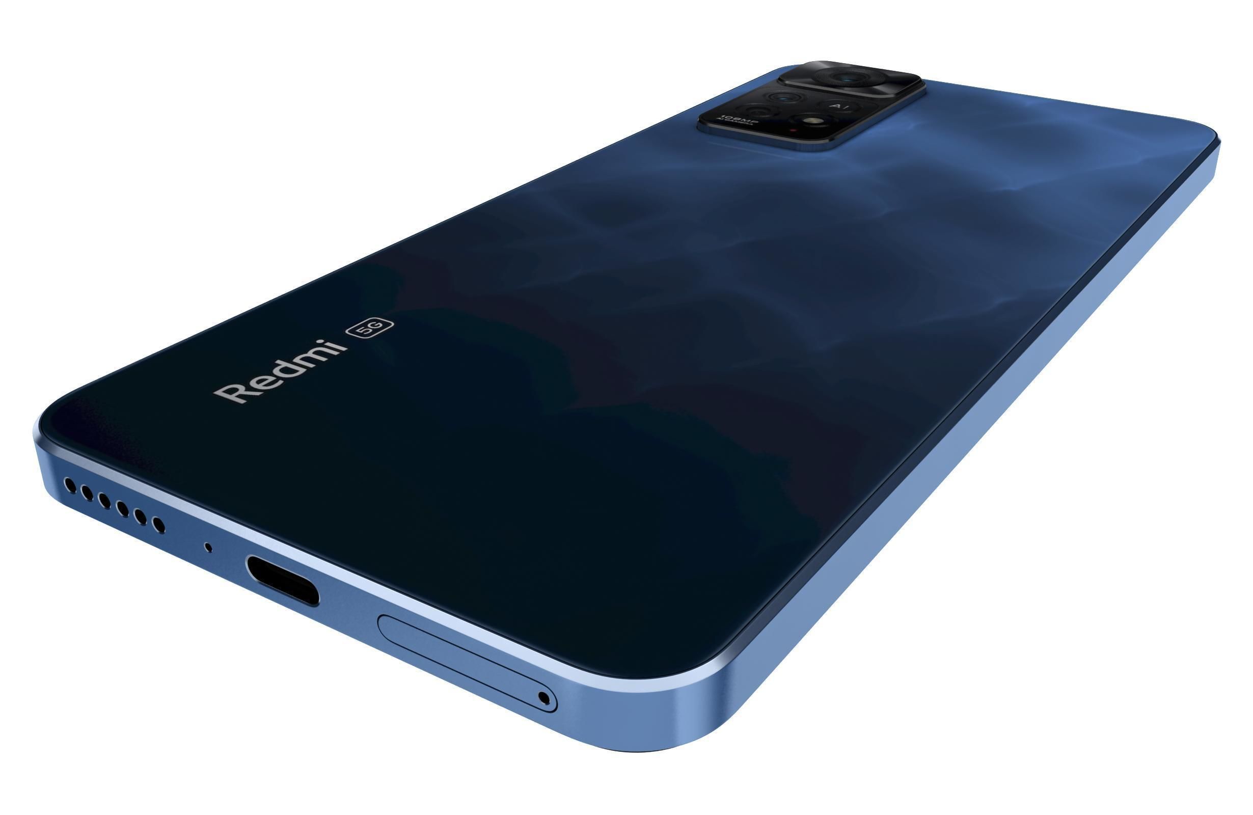 Xiaomi Redmi Note 11 Pro 5G Atlantic Blue 3D model_14