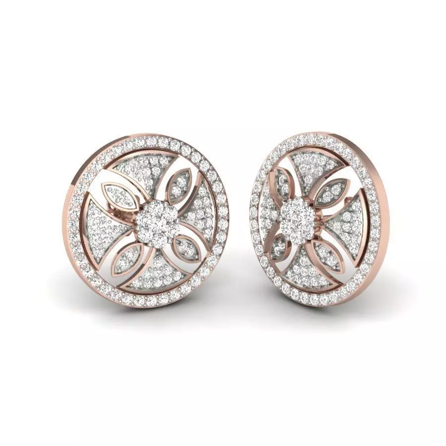 Elegant Pearl Drop Earring 3D print model