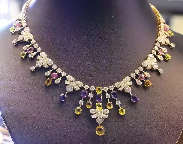 necklace gemstones