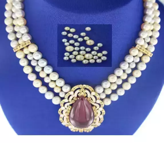 necklaces emerald and gold necklace