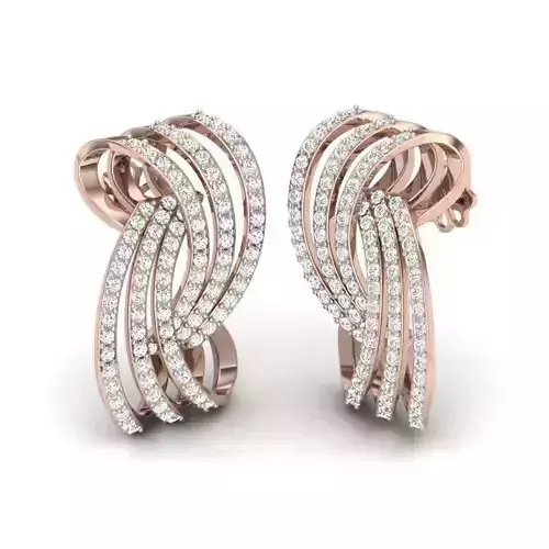 Silk Earring  3D print model