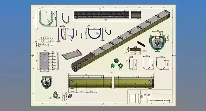 Palettengewinde PKC Conveyor