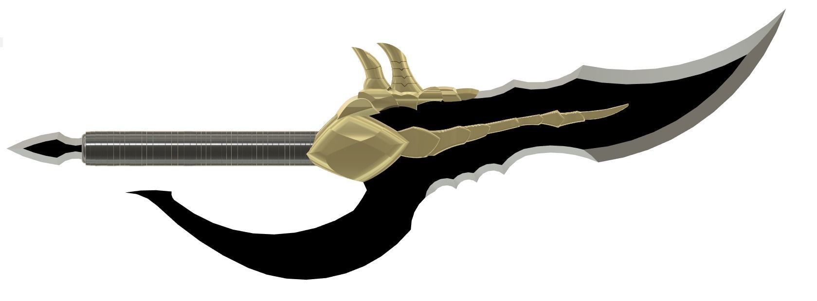 KASAKAS VENOM FANG FROM THE SOLO LEVELING MANHWA 3D print model_1