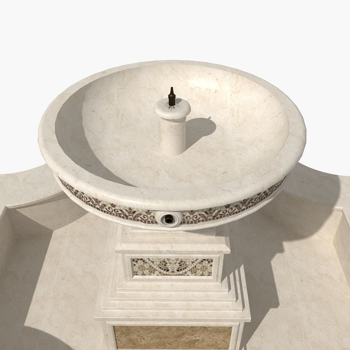 Fountain 12 3D model_9