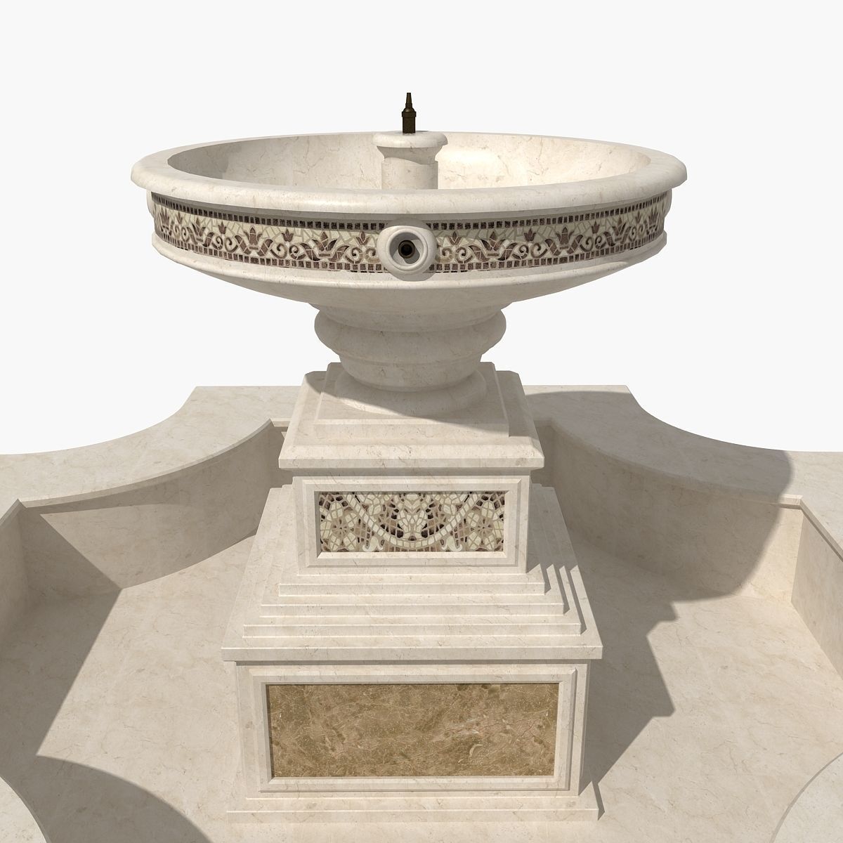 Fountain 12 3D model_5