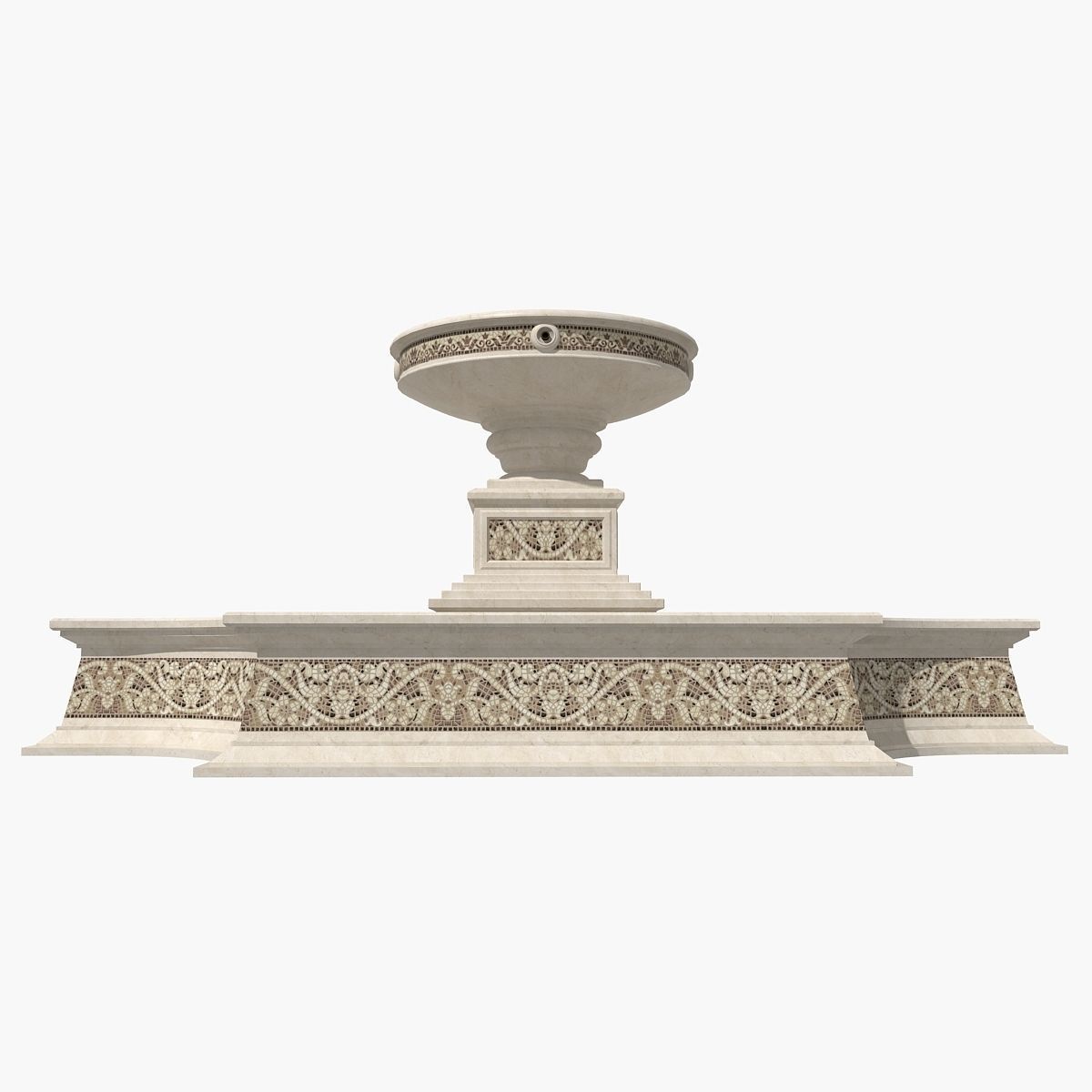 Fountain 12 3D model_4