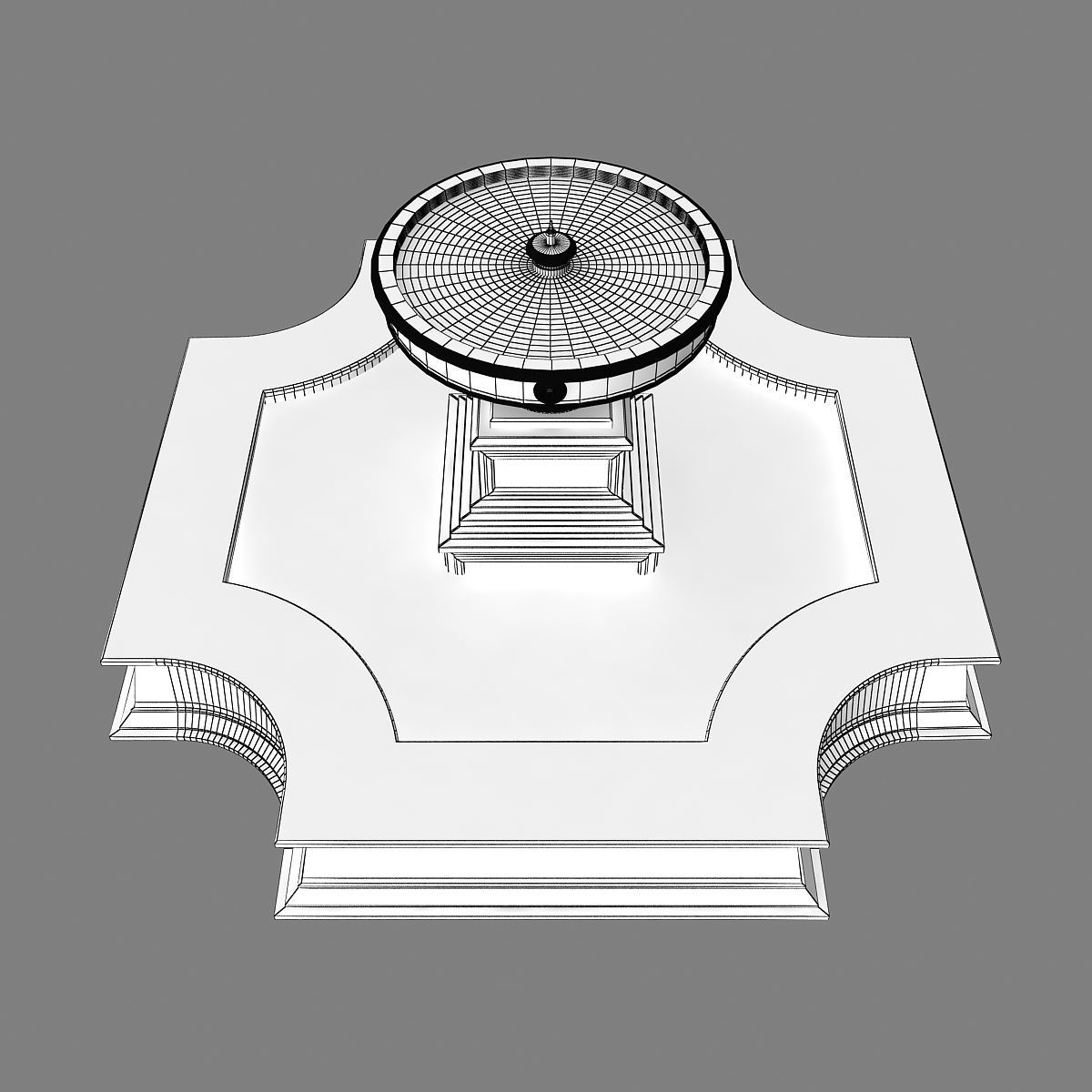 Fountain 12 3D model_13