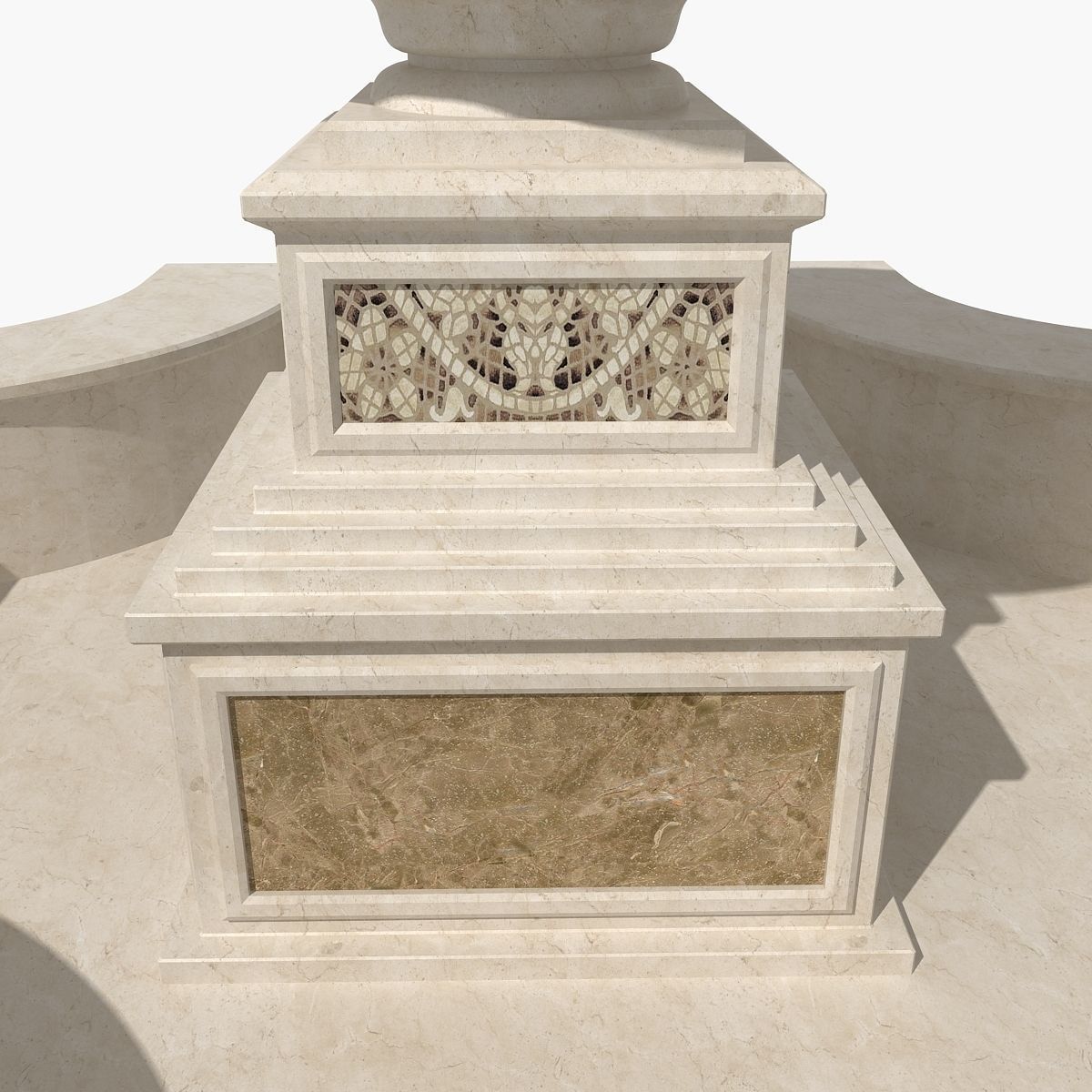 Fountain 12 3D model_8