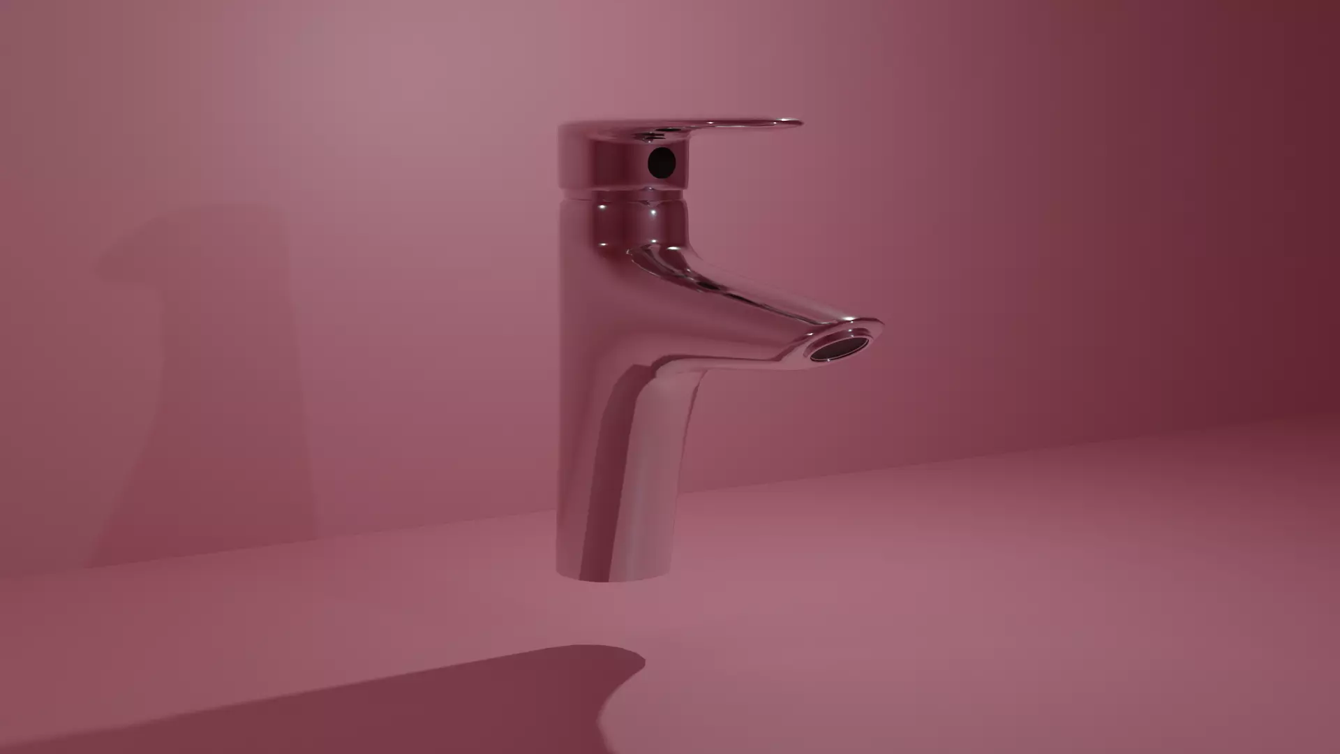 SimpleSInk bathroom faucet Free low-poly 3D model