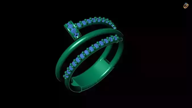 Nail ring 3d file to print 3D print model