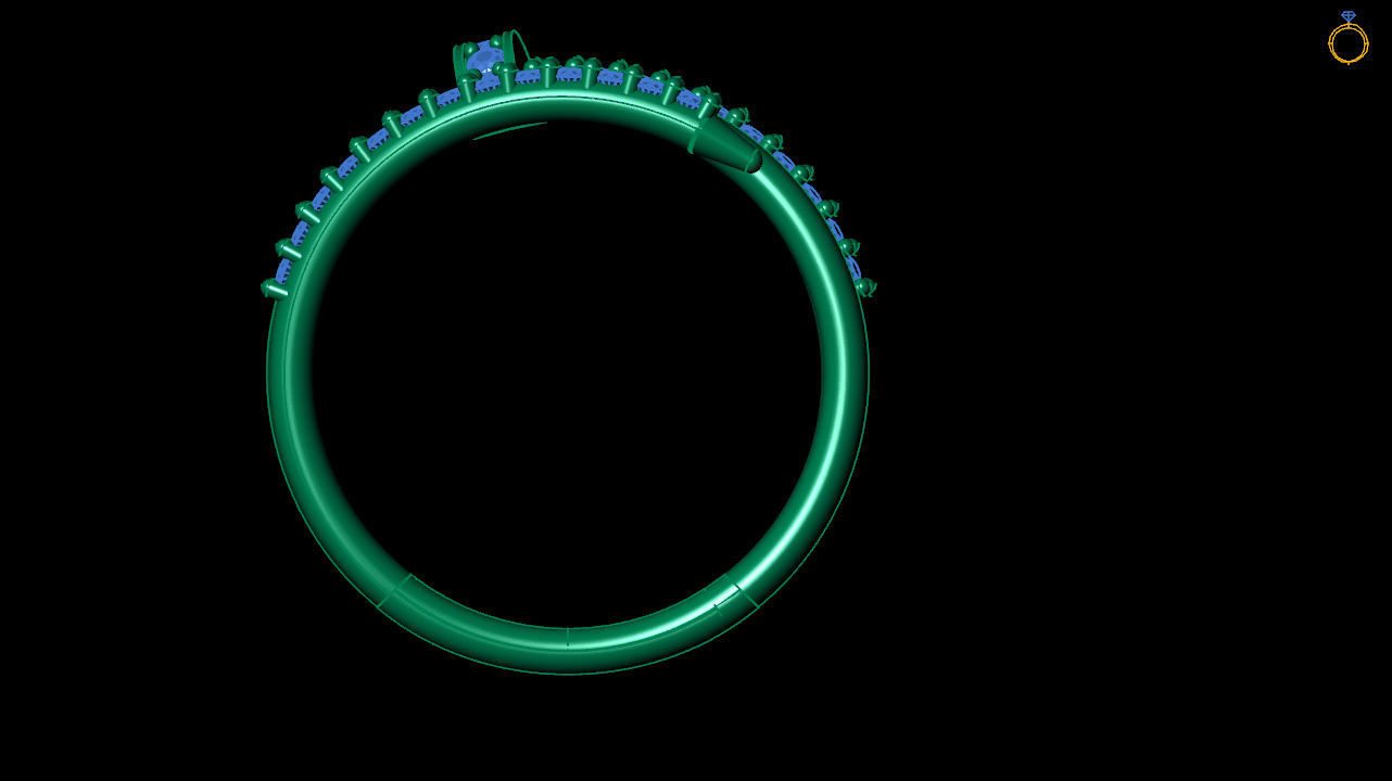 Nail ring 3d file to print 3D print model_6