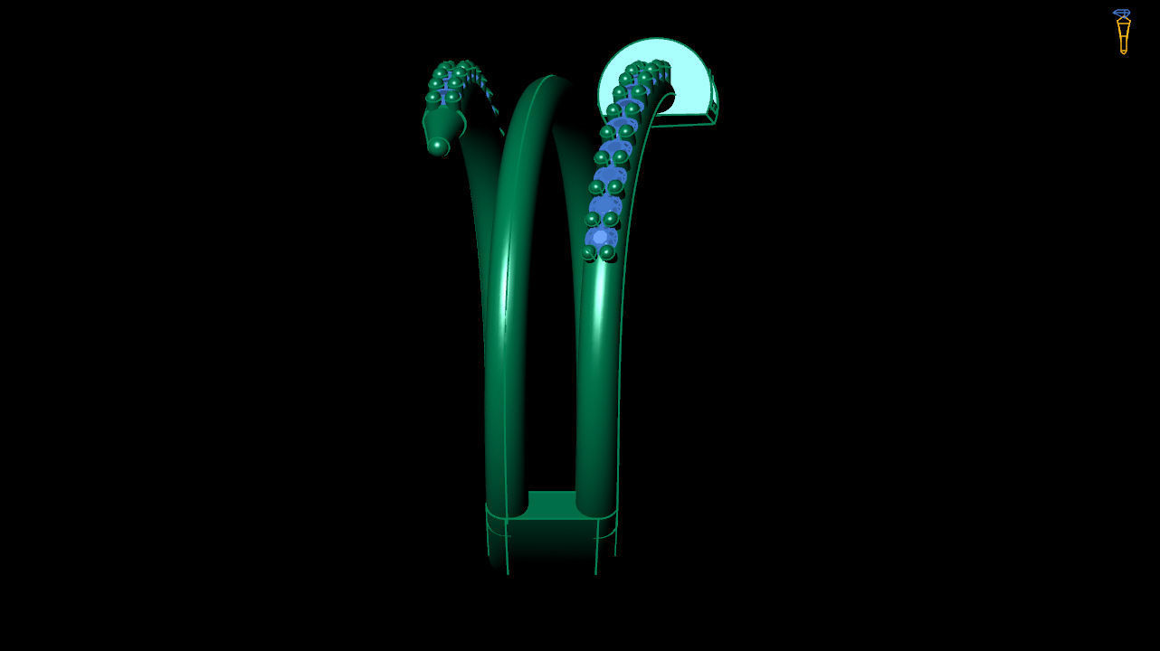 Nail ring 3d file to print 3D print model_7