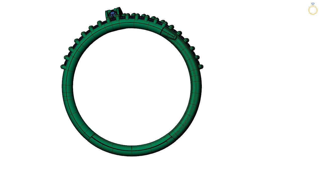 Nail ring 3d file to print 3D print model_13