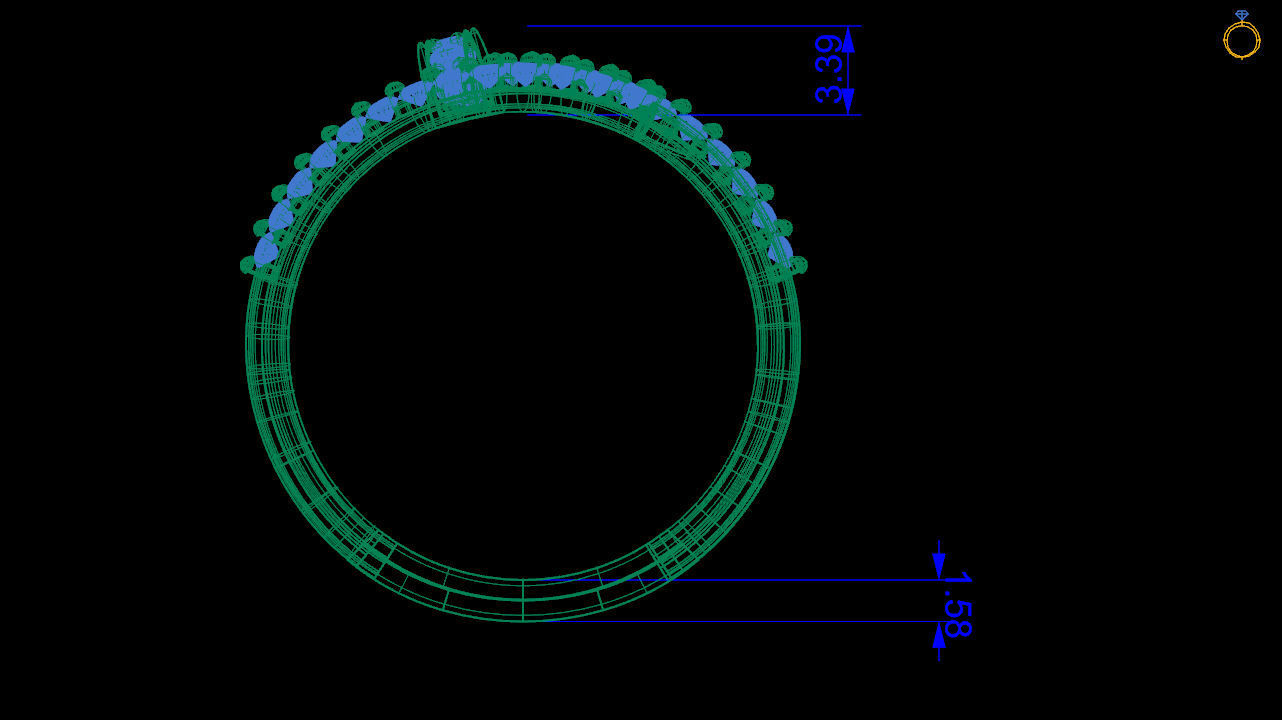Nail ring 3d file to print 3D print model_3
