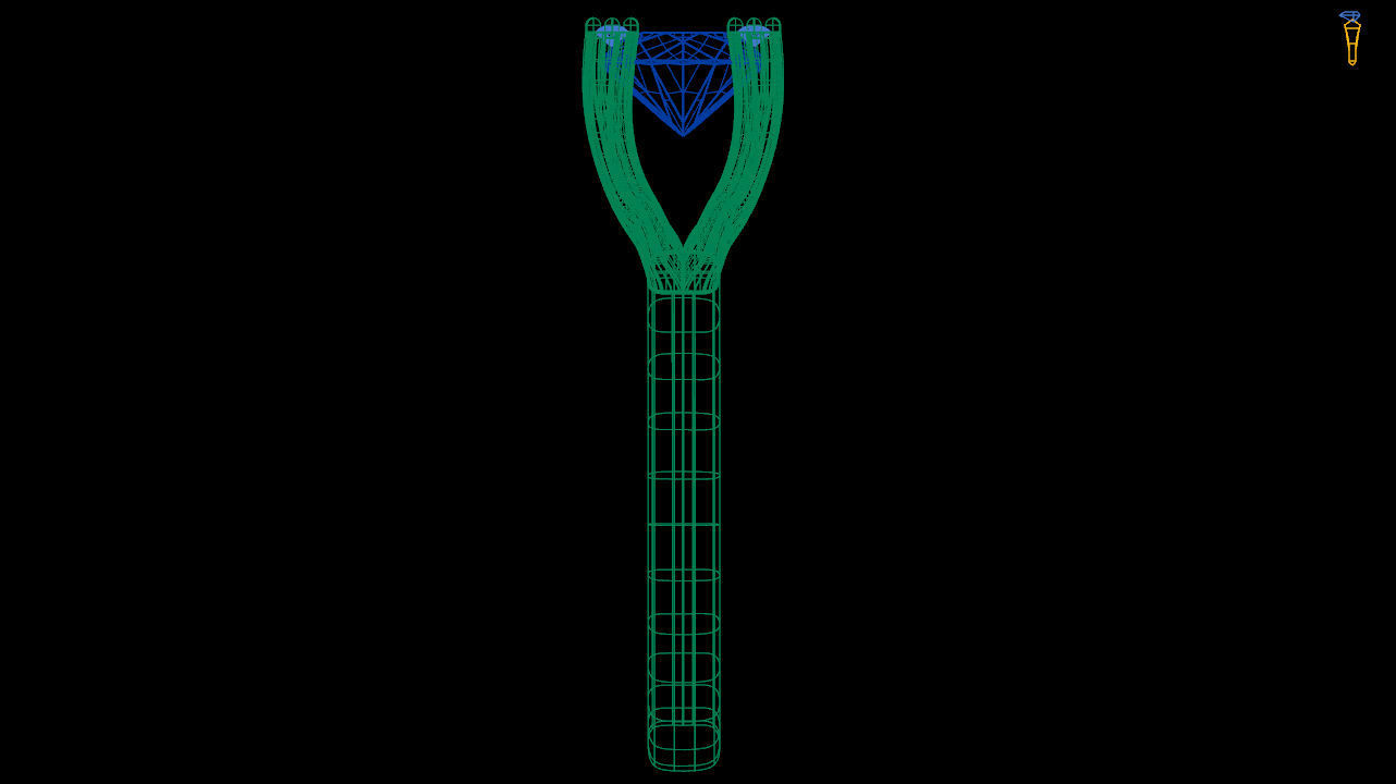 Solitaire ring 3d file to print 3D print model_9