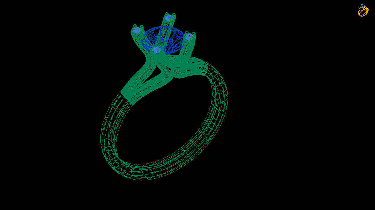 Solitaire ring 3d file to print 3D print model_8