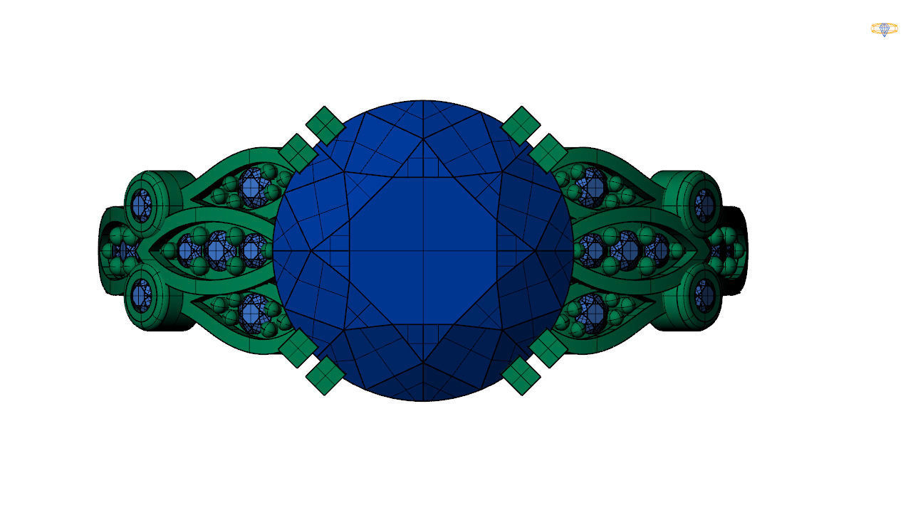 Stylish ring 3d file to print 3D print model_10