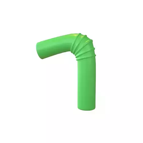 Cartoon Drinking Straw v1 004