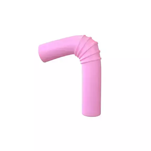 Cartoon Drinking Straw v1 008