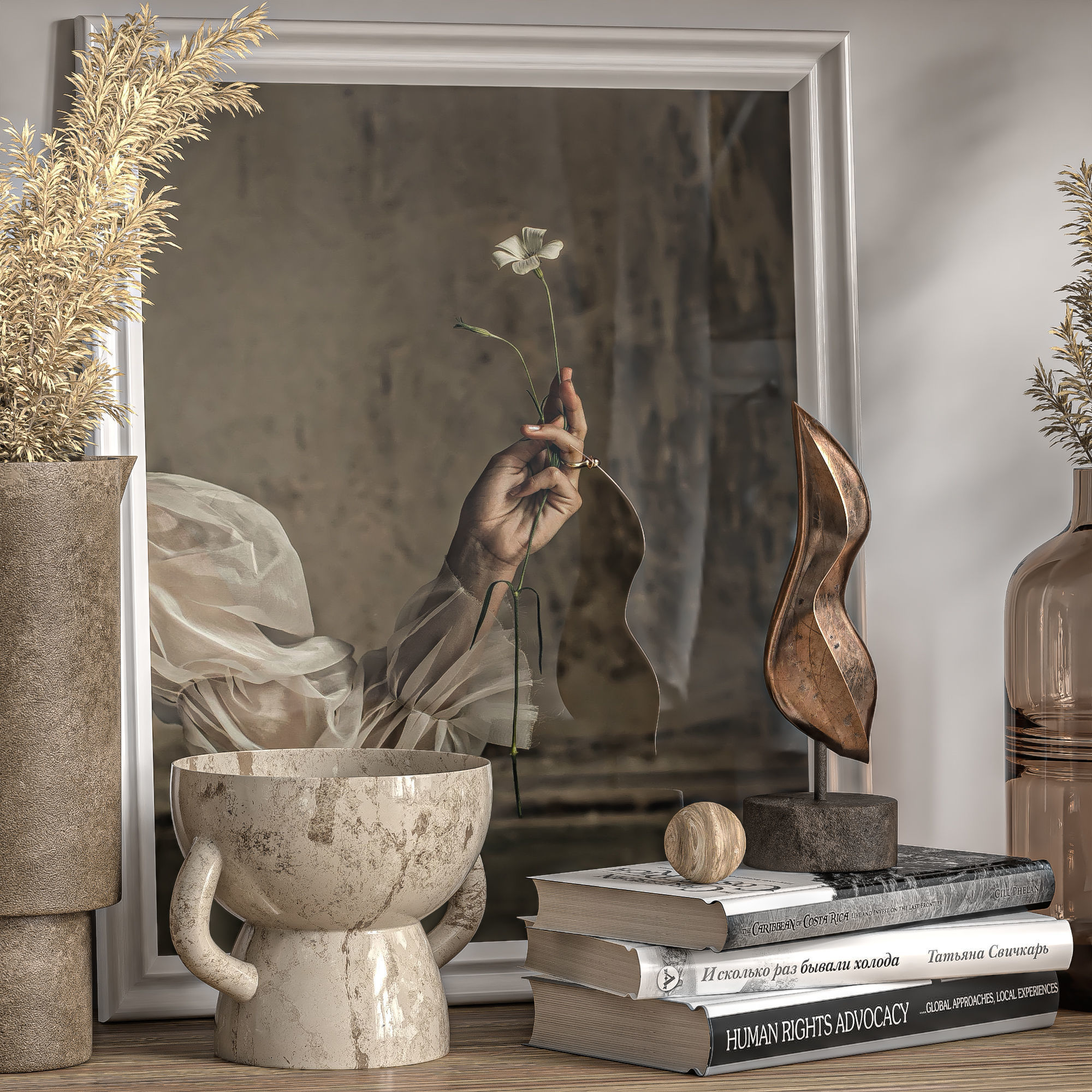 Decorative Set 18 3D model_1