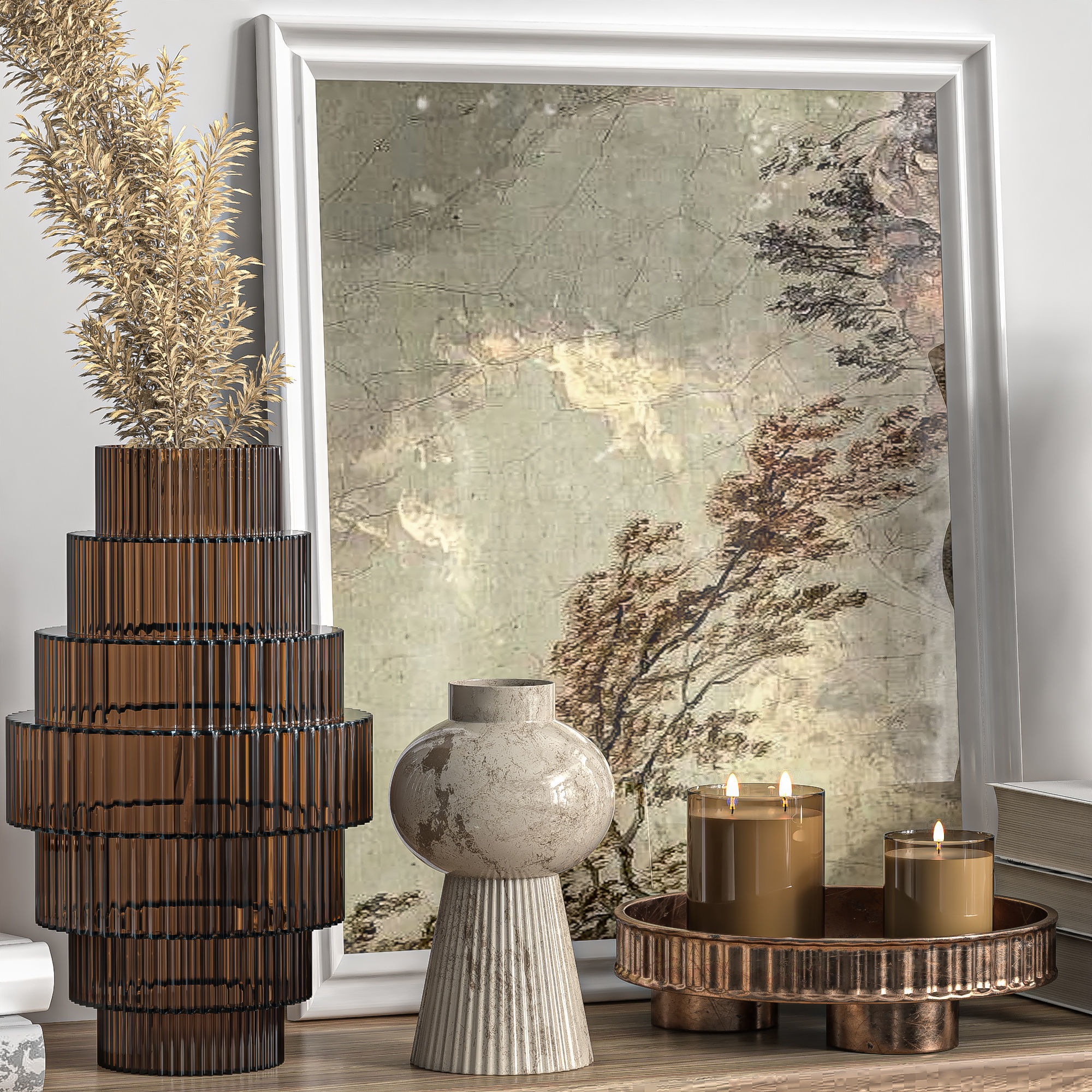 Decorative Set 18 3D model_3