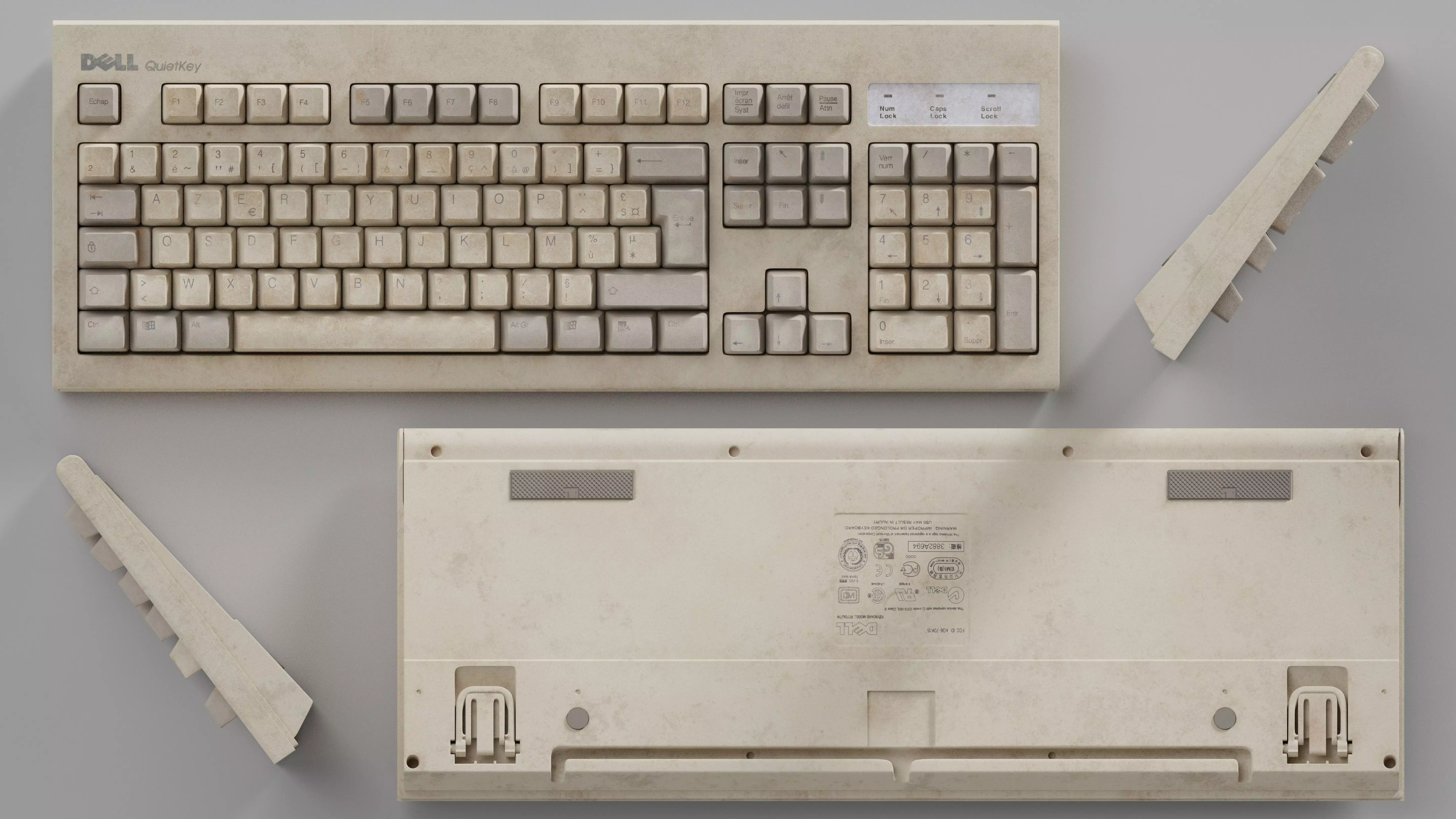 Dell Quietkey Keyboard RT7D5JTW 3D model_0