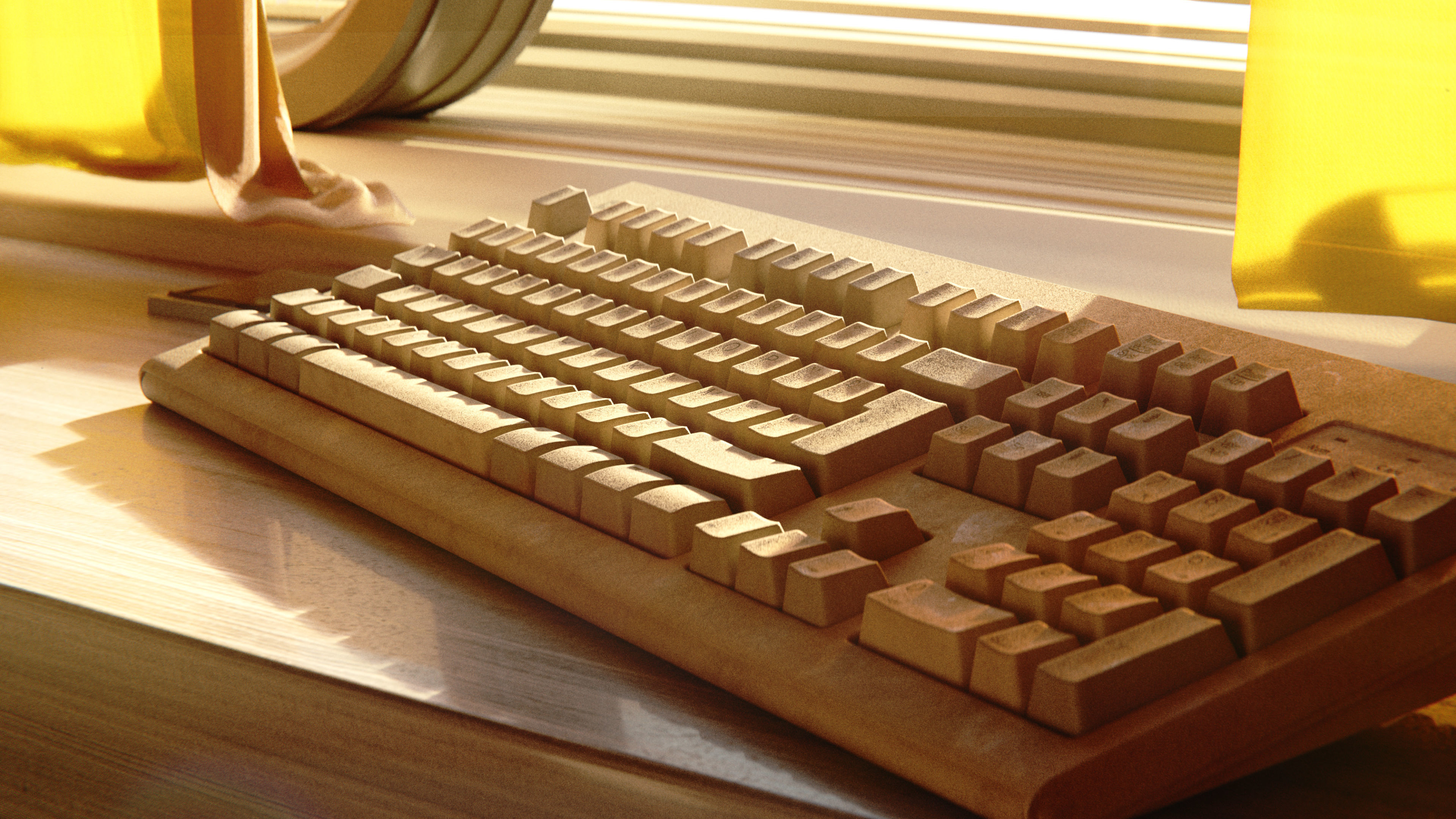 Dell Quietkey Keyboard RT7D5JTW 3D model_14