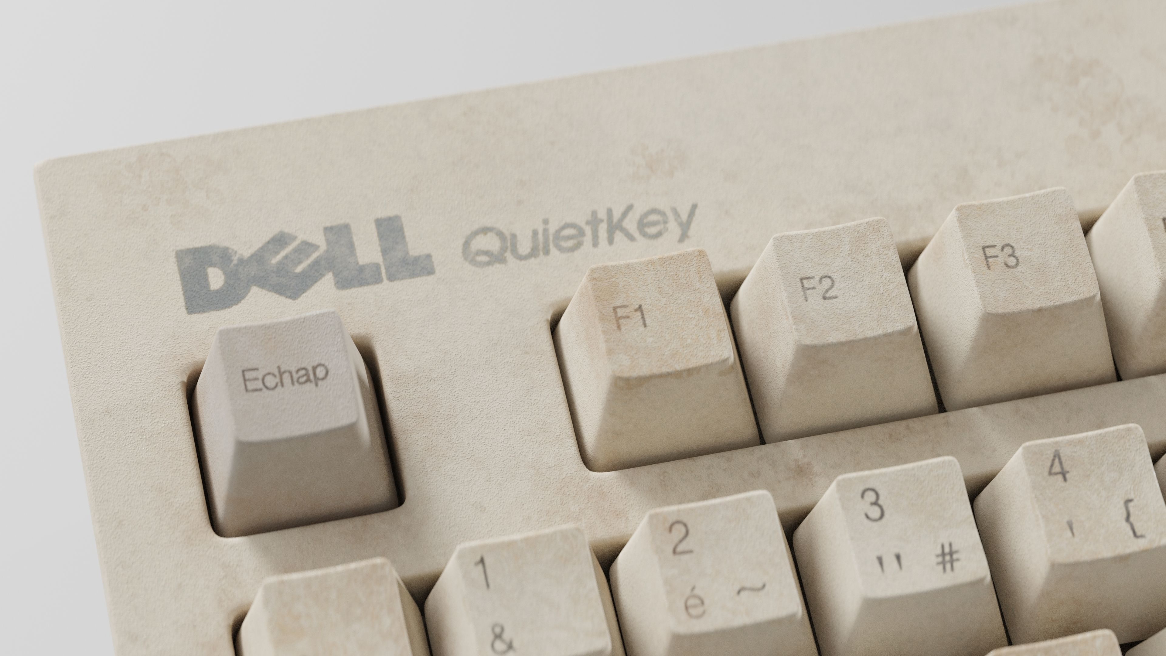 Dell Quietkey Keyboard RT7D5JTW 3D model_5