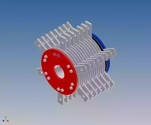 Hammer Mill crusher Free 3D model