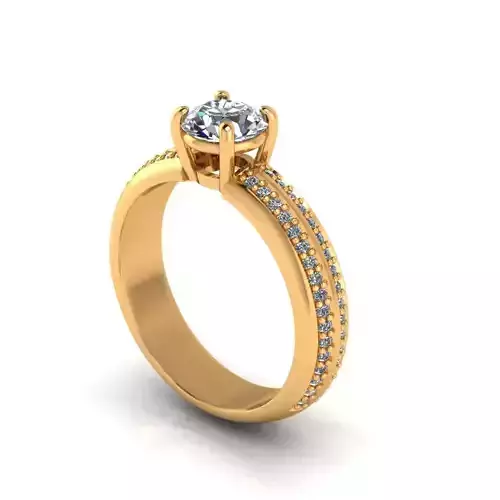 Tanzanit Love Diamond Ring