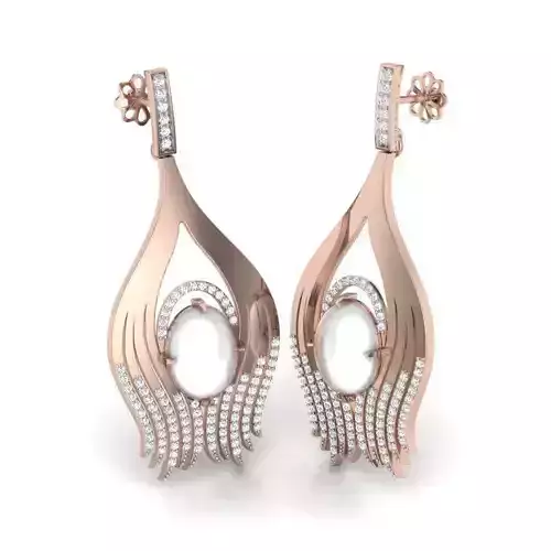 LUXURY MICROSETTING DIAMOND EARRINGS