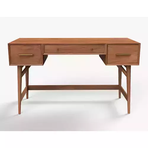 Mid-Century Desk acacia