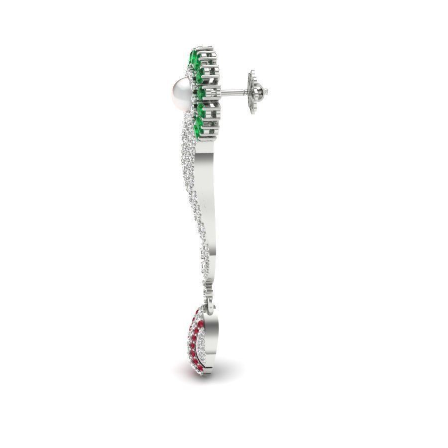 Earring For Women 3D print model_13