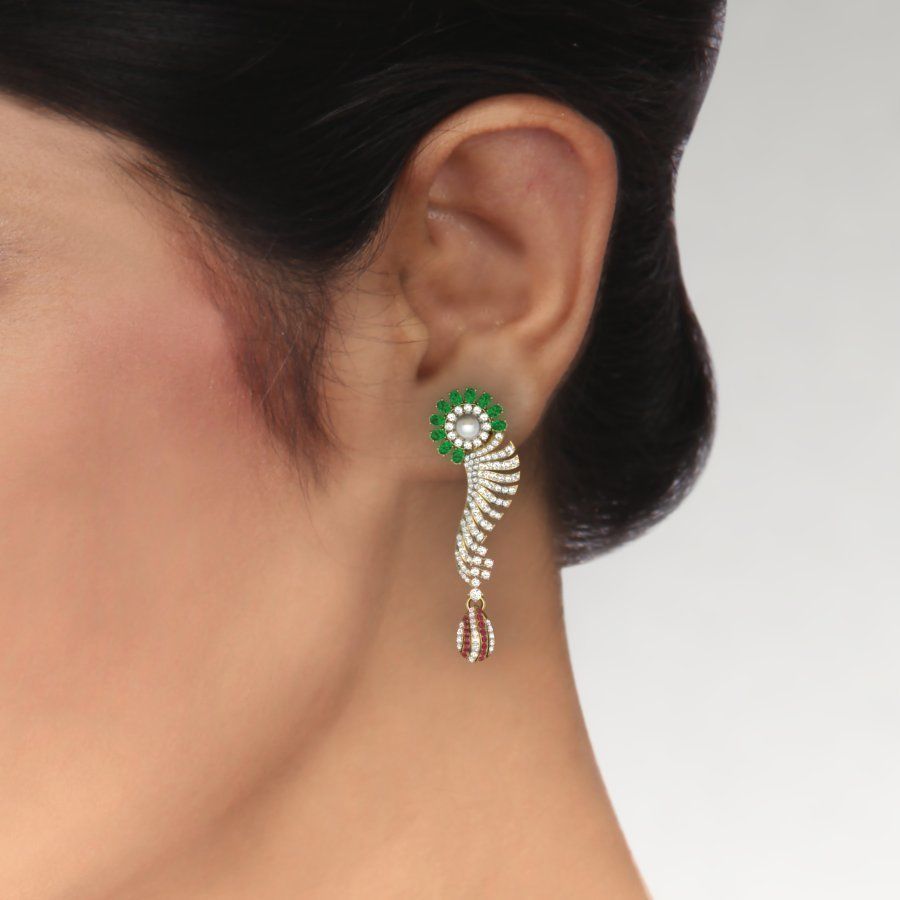 Earring For Women 3D print model_3