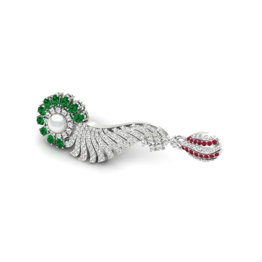 Earring For Women 3D print model_2