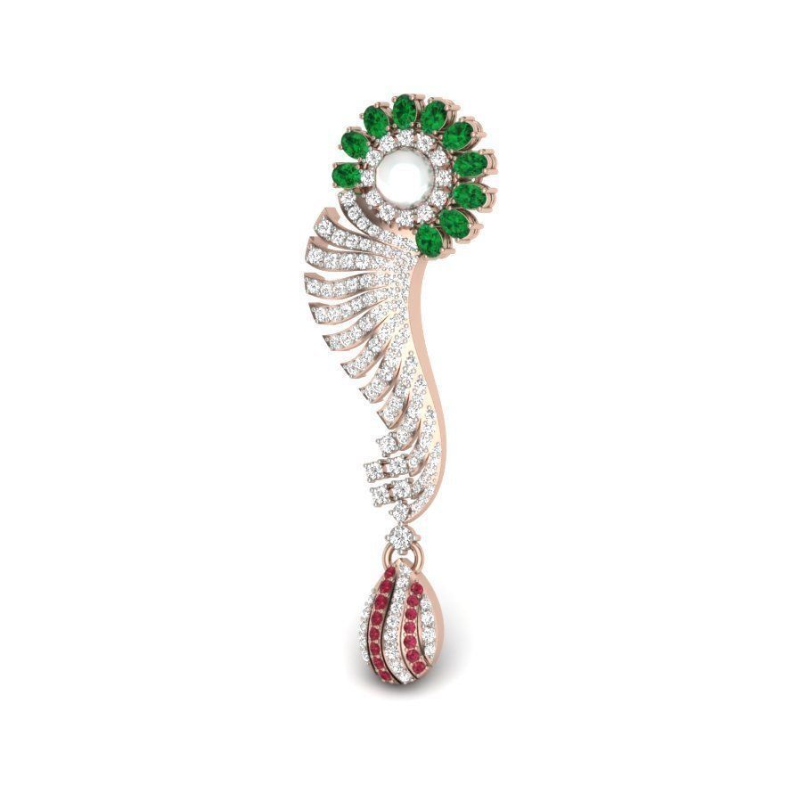 Earring For Women 3D print model_7