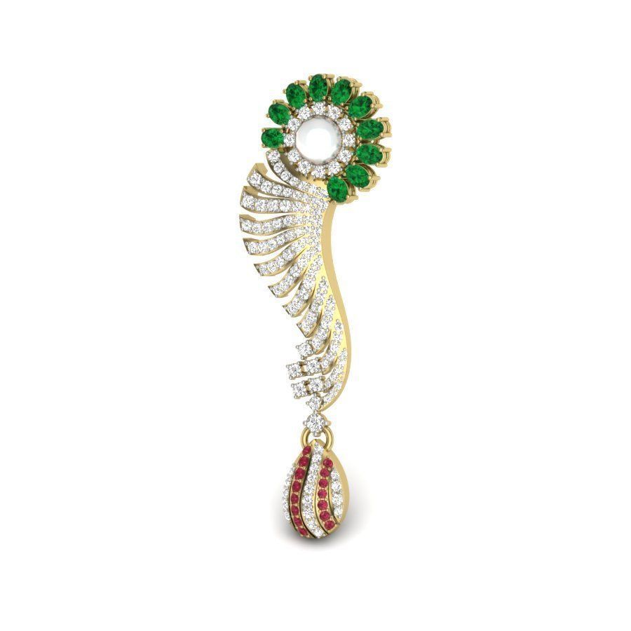 Earring For Women 3D print model_4