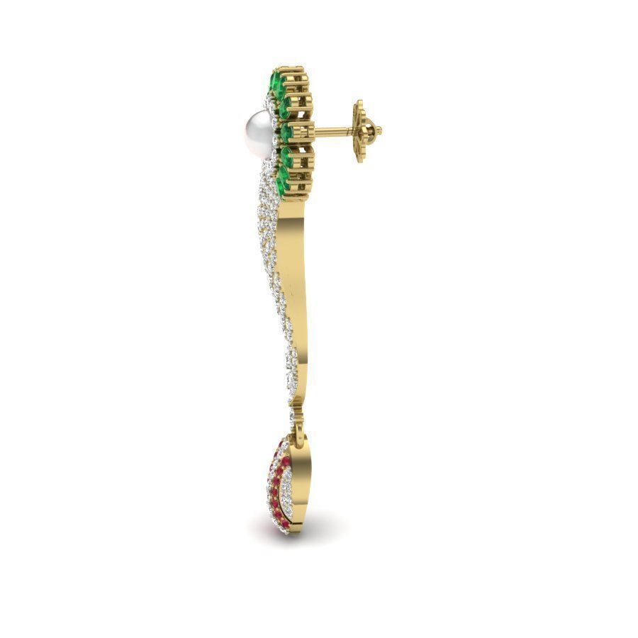 Earring For Women 3D print model_5