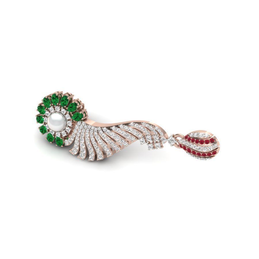 Earring For Women 3D print model_9
