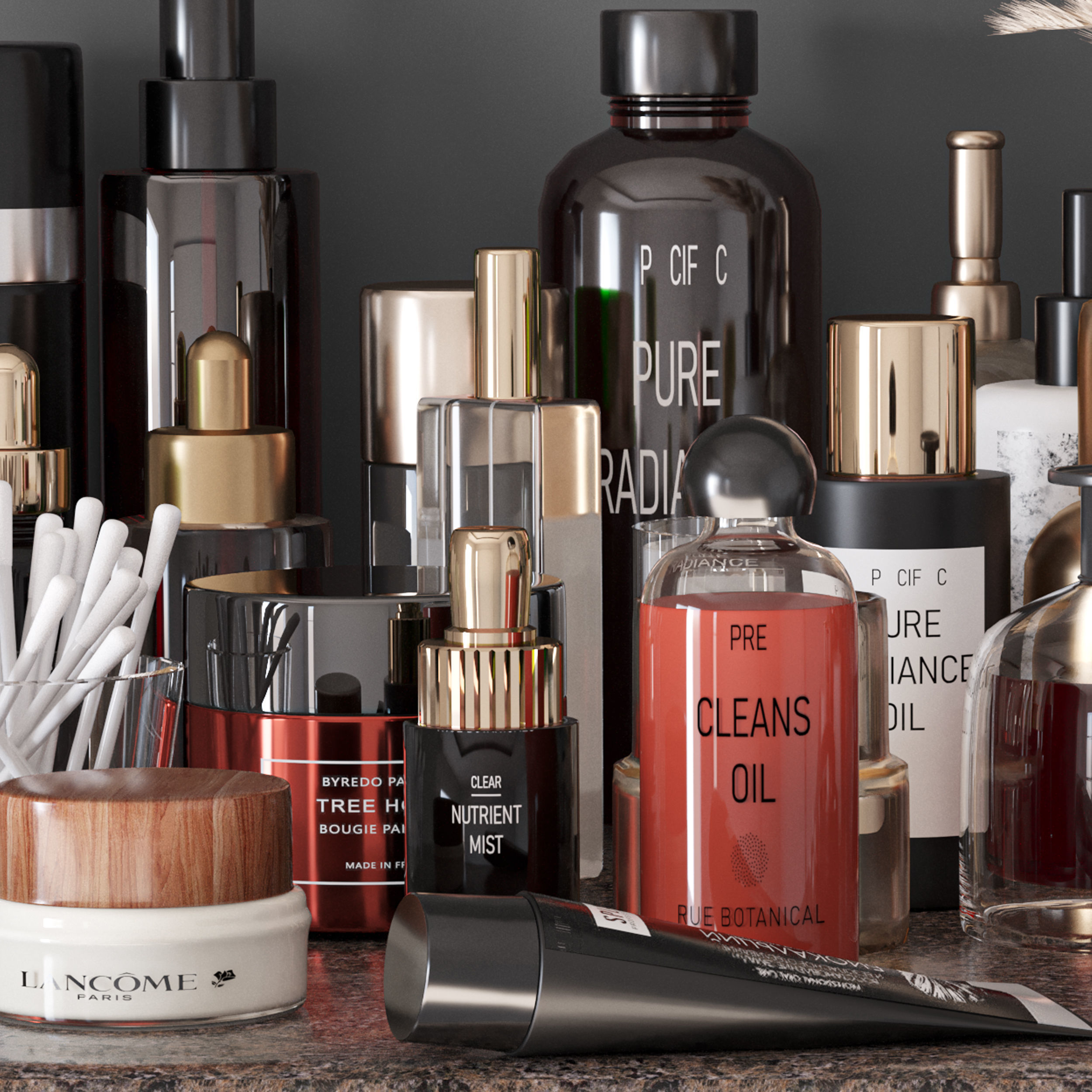 bathroom accessories13 3D model_2