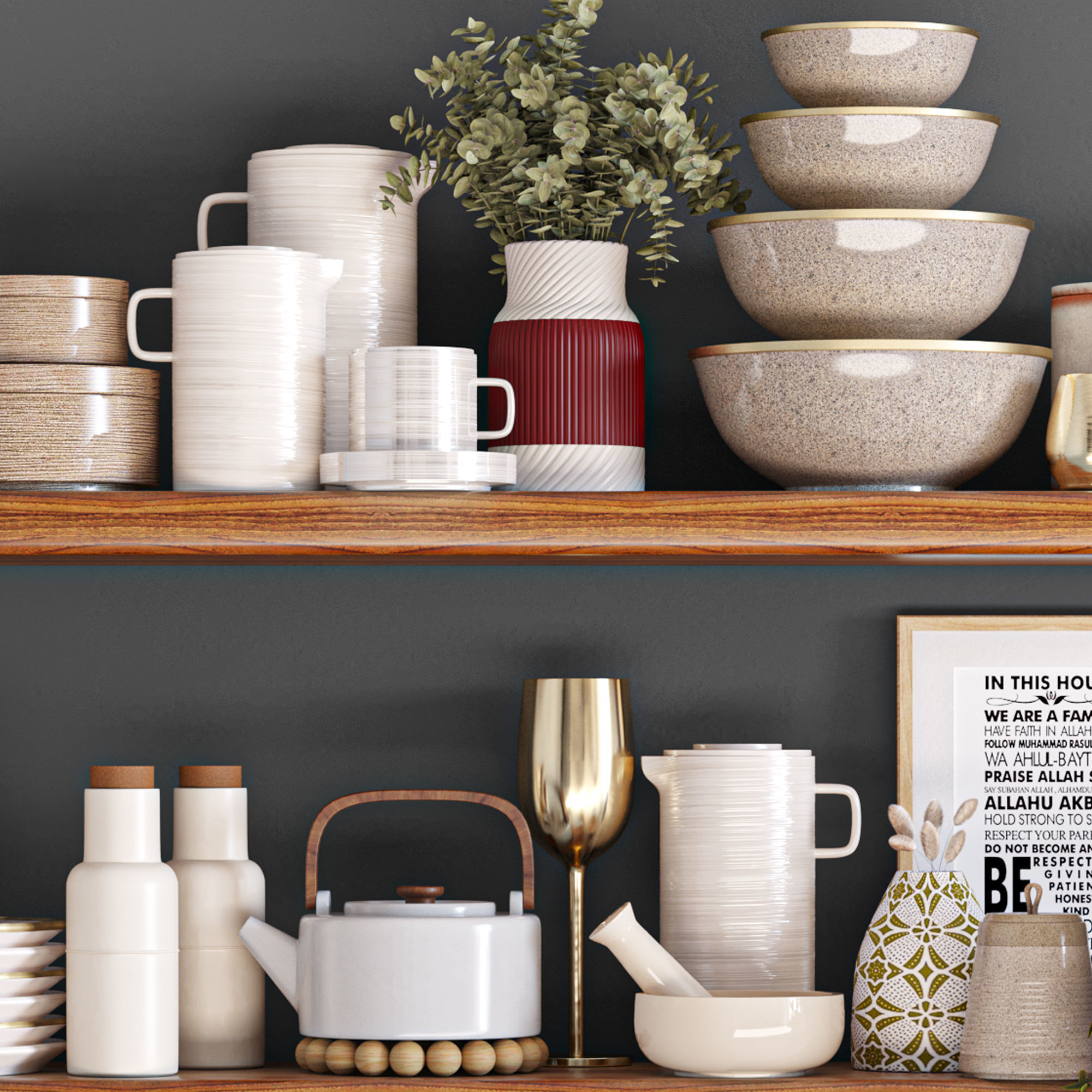 kitchen accessories029 3D model_2