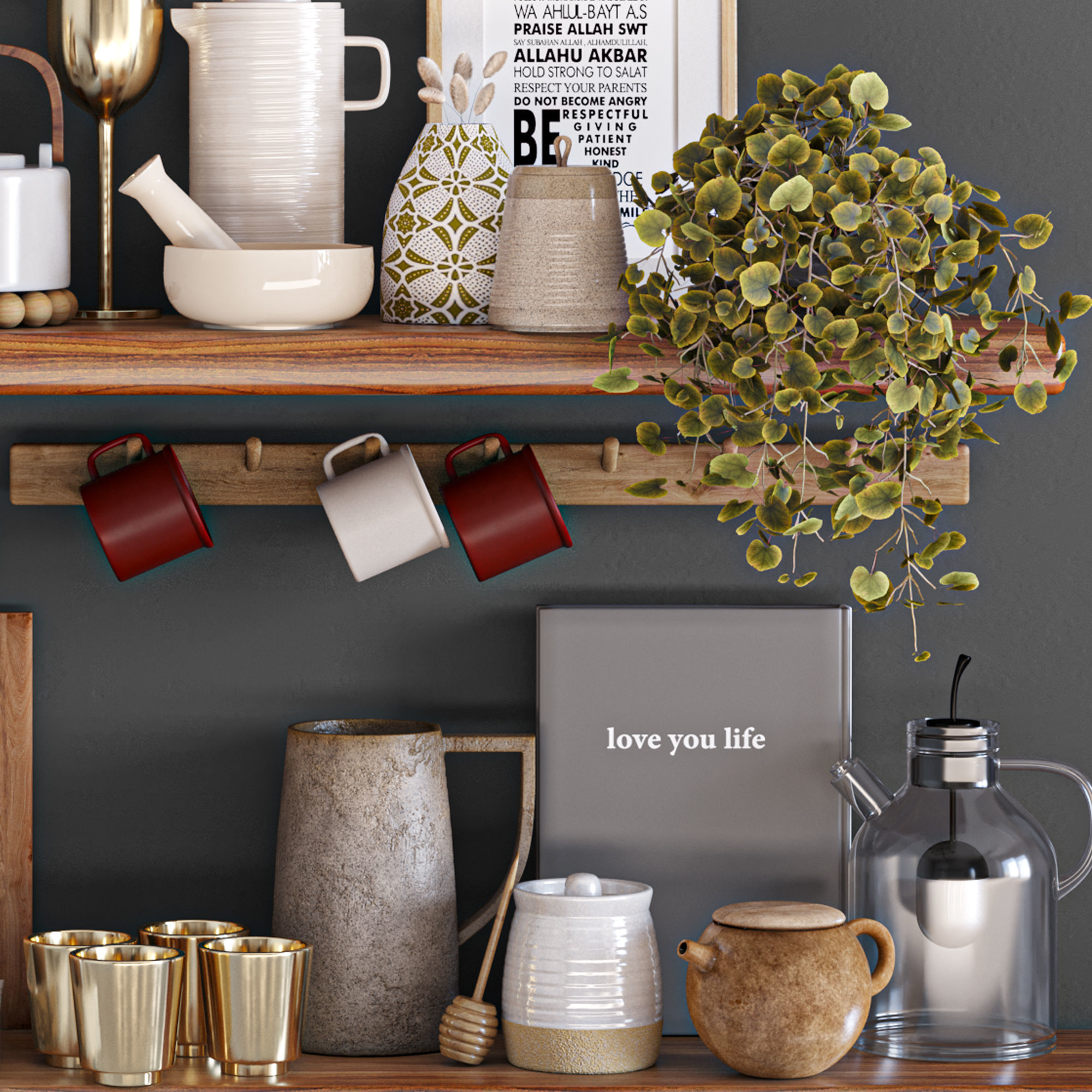 kitchen accessories029 3D model_3