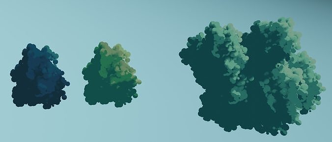 Ghibli Tree 3D model