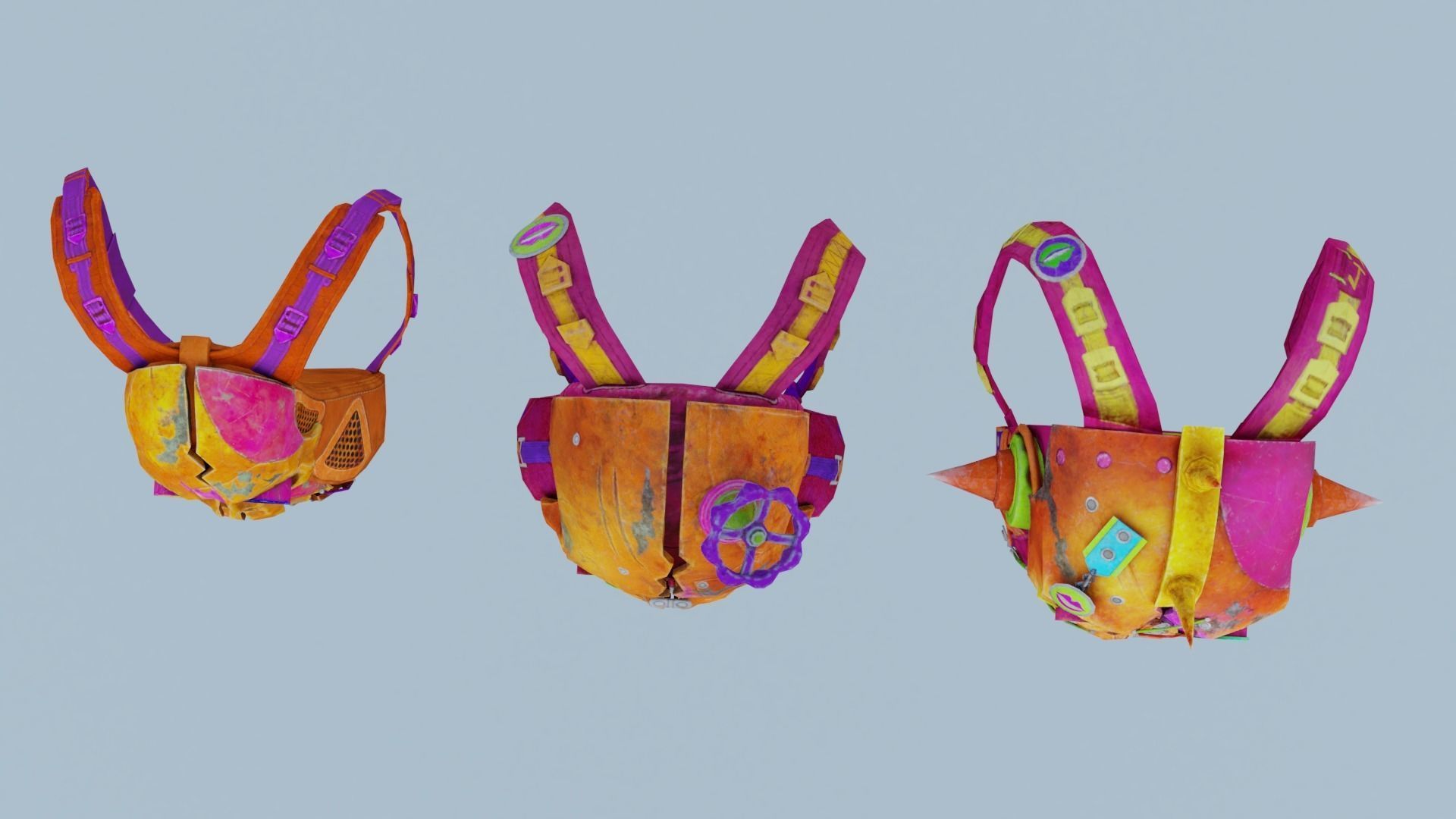 bag 3x name134 Backpack 3D model_3