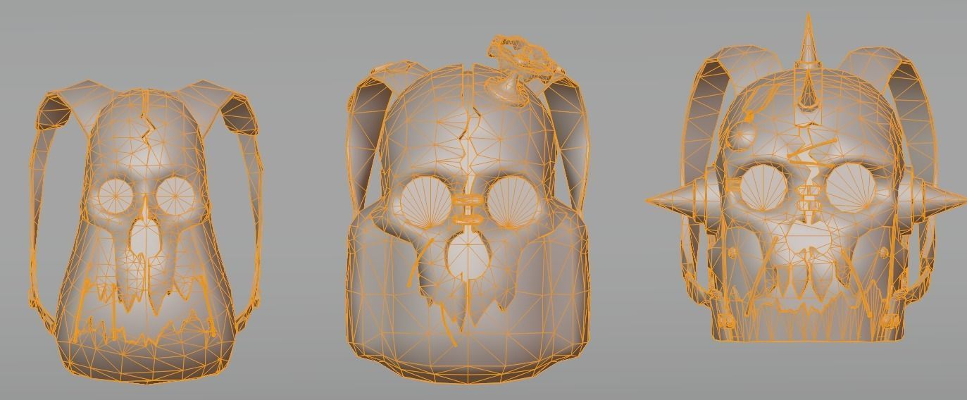 bag 3x name134 Backpack 3D model_6