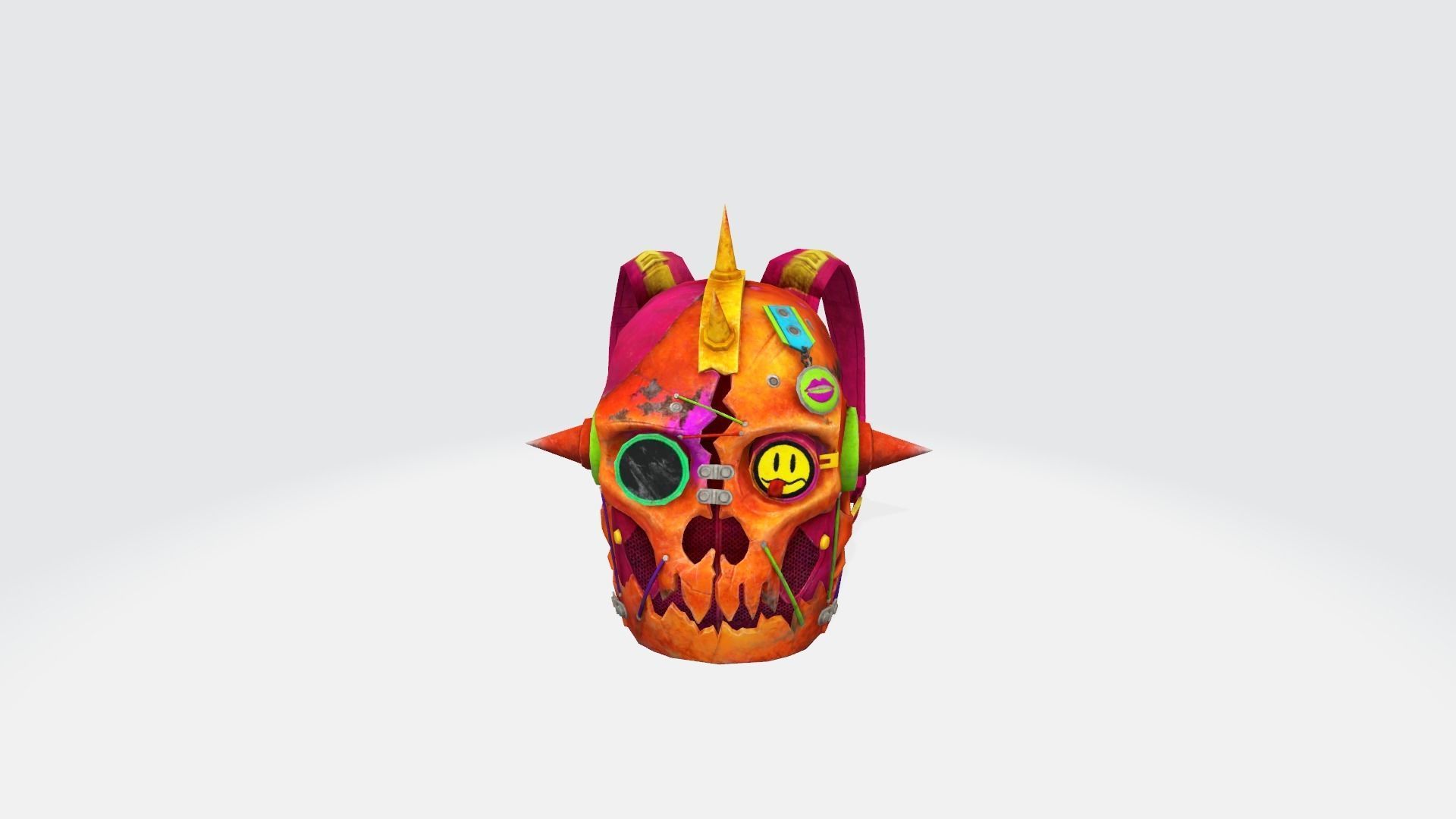 bag 3x name134 Backpack 3D model_9